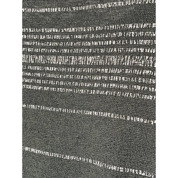 ZARA Olive Green Striped Stretch Knit Top + Pants 2 PC Suit Set - Portugal - Picture 14 of 14